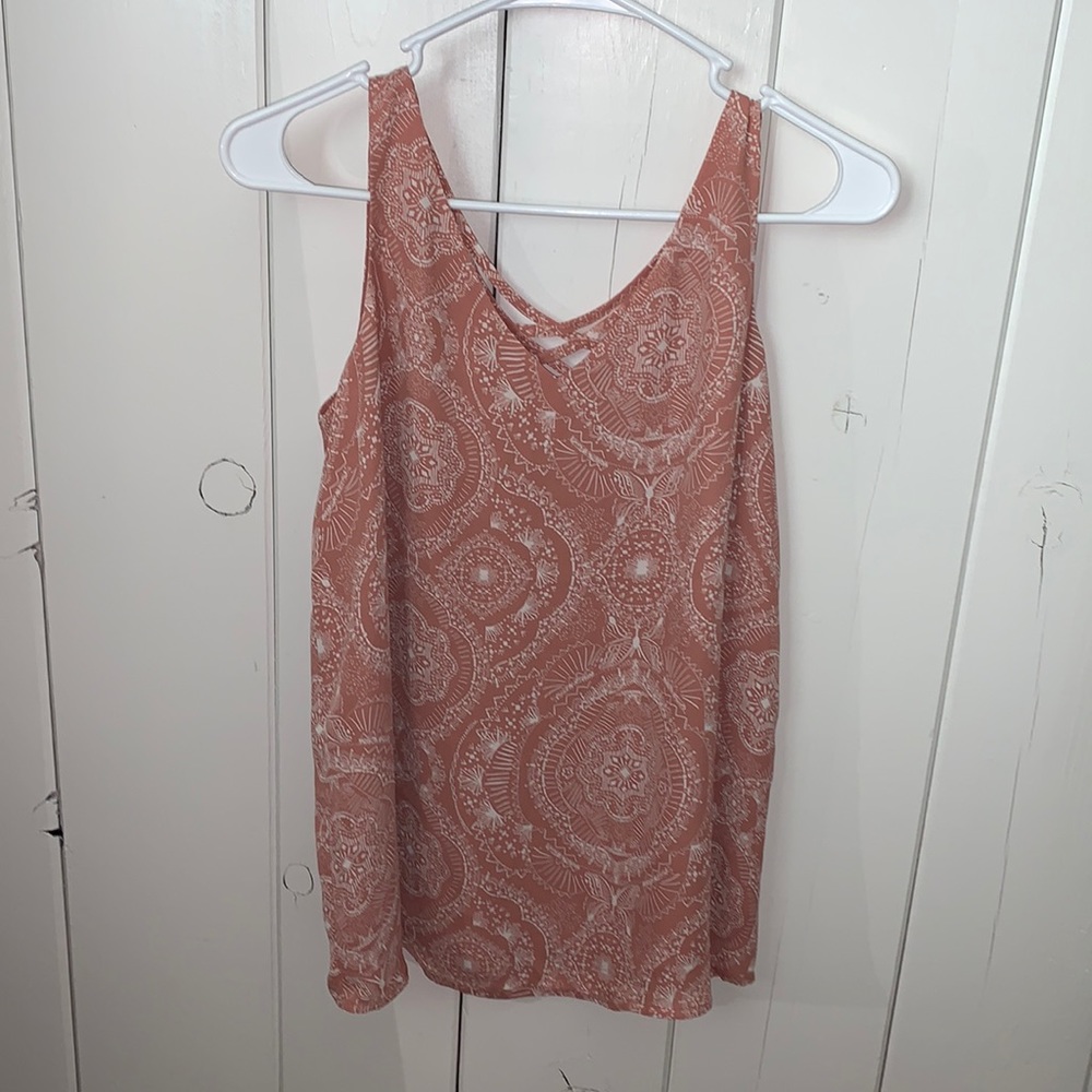 Pink Maurices Tank Top Size S
